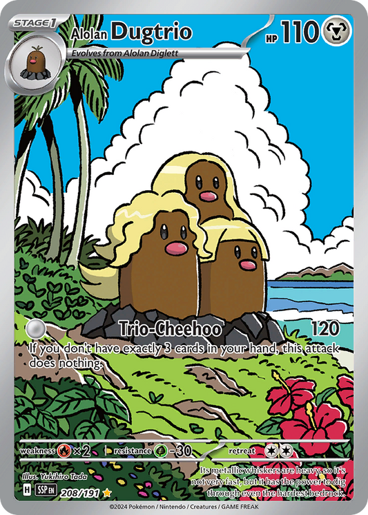 Alolan Dugtrio (208)