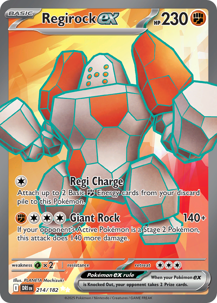 Regirock ex (214)