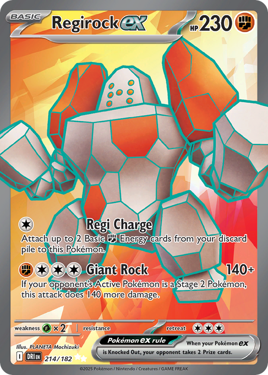 Regirock ex (214)