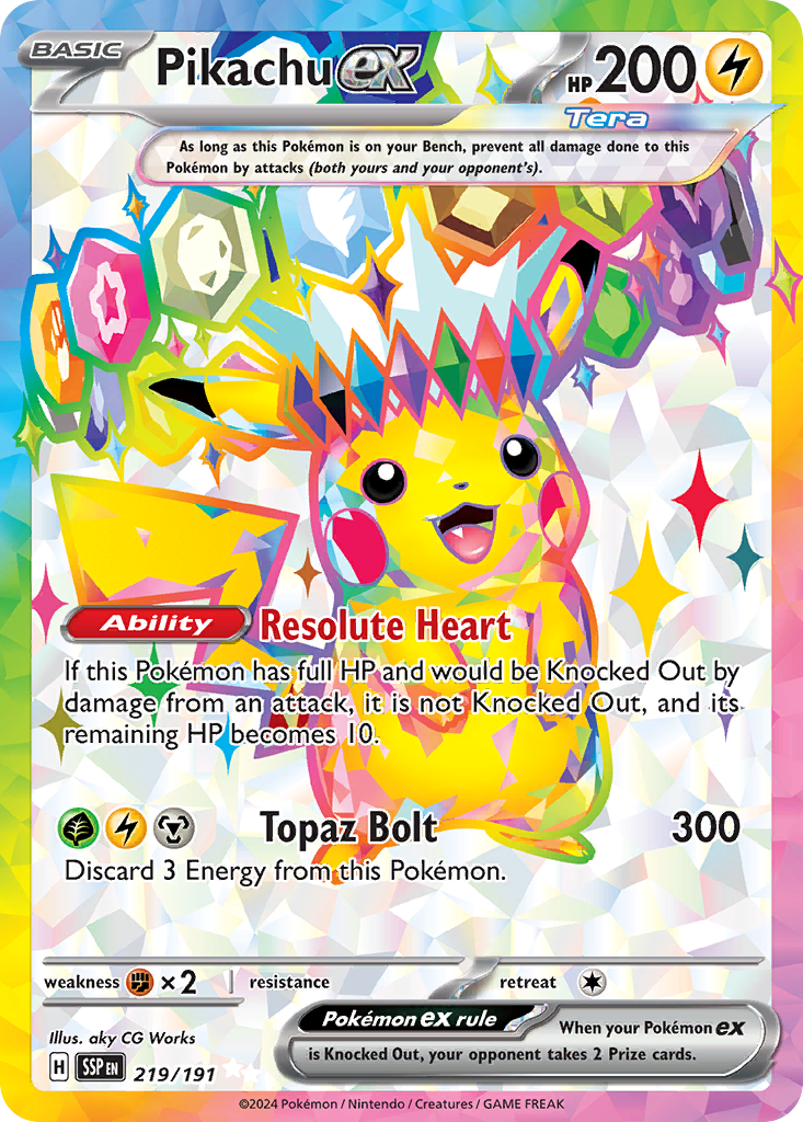 Pikachu ex (219)