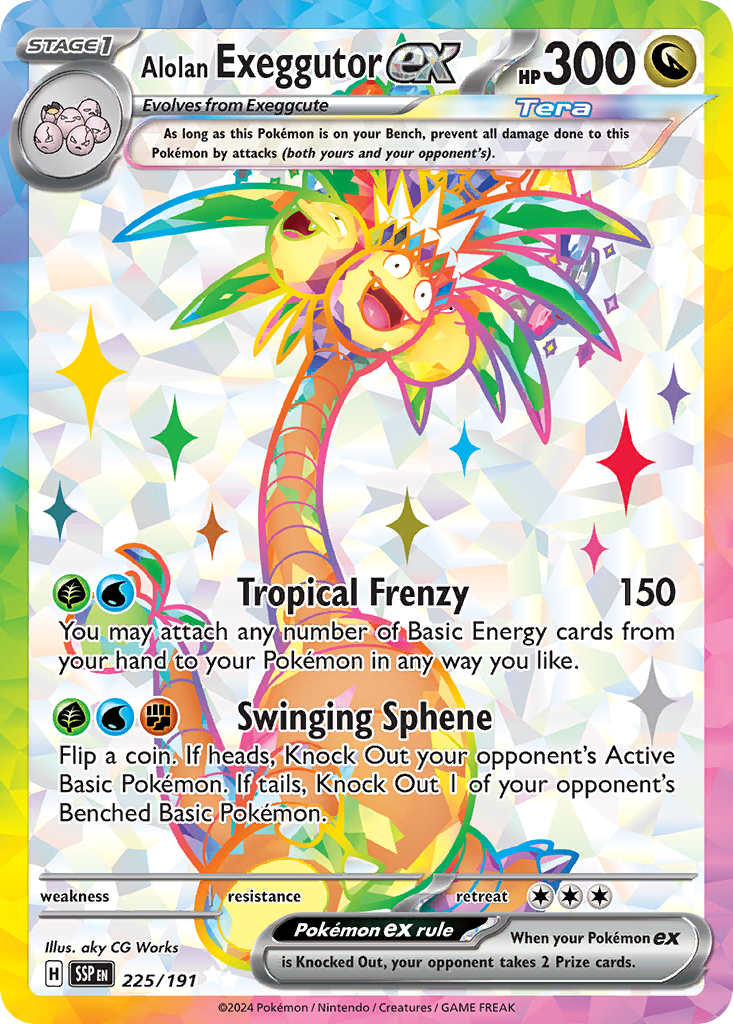 Alolan Exeggutor ex (225)