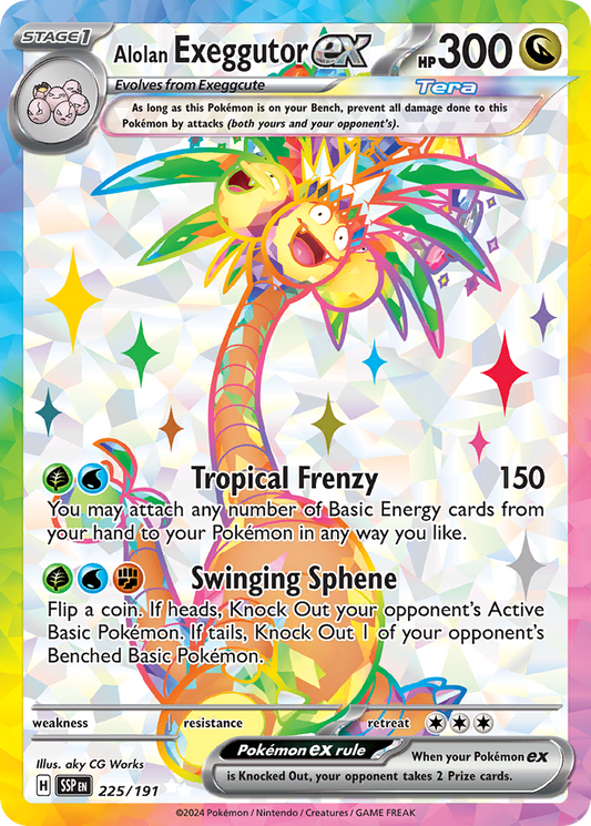 Alolan Exeggutor ex (225)