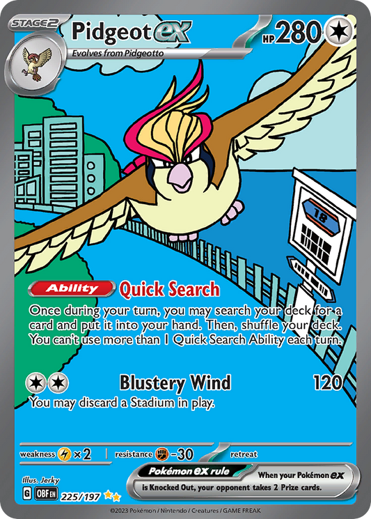 Pidgeot ex (225)