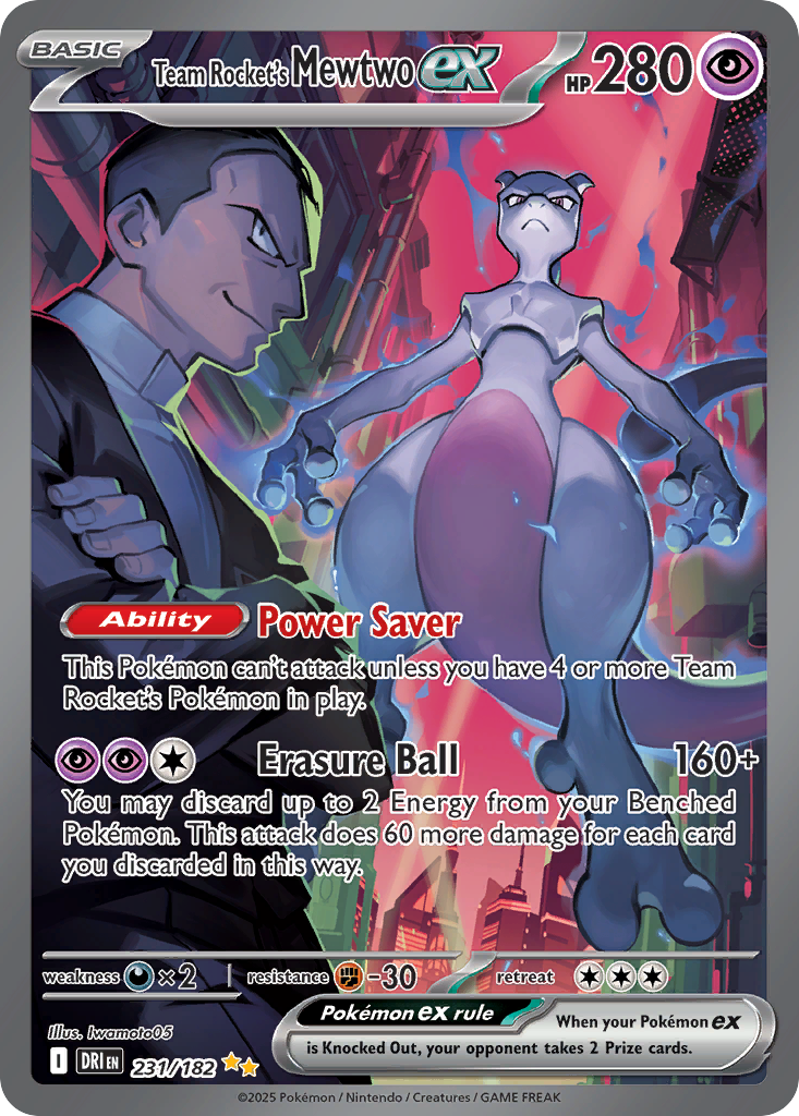 Team Rocket's Mewtwo ex (231)
