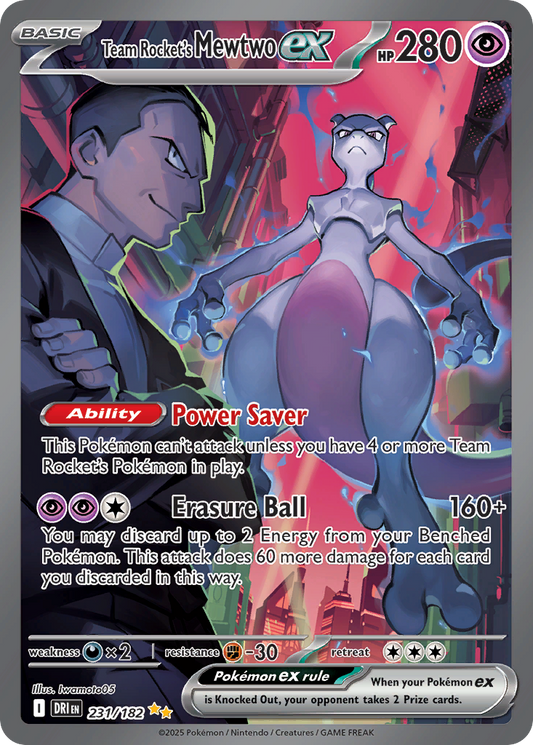Team Rocket's Mewtwo ex (231)