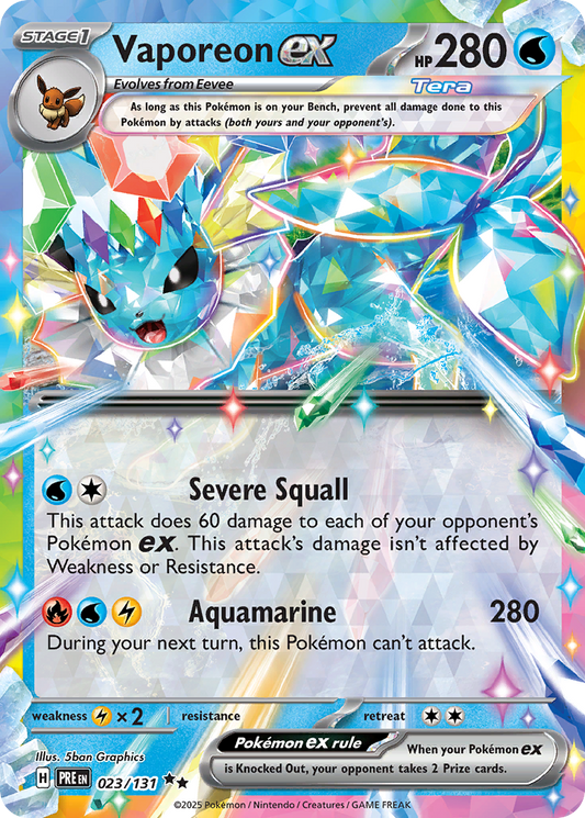 Vaporeon ex (23)