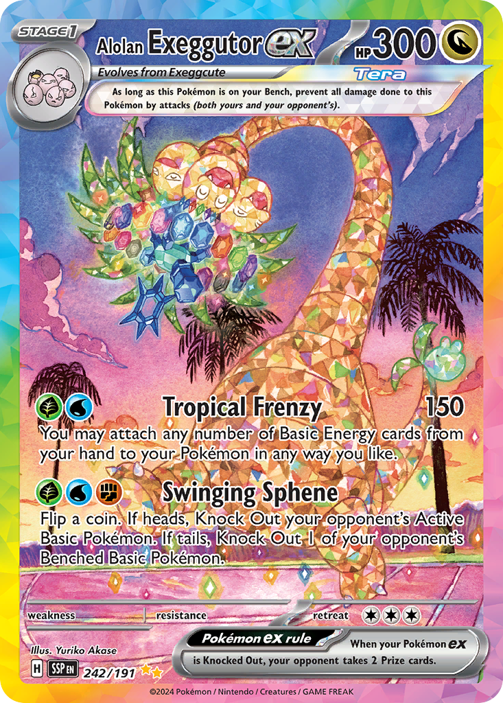Alolan Exeggutor ex (242)