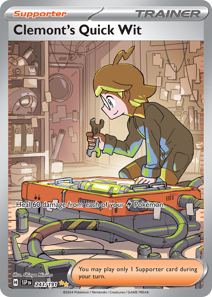 Clemont's Quick Wit (243)