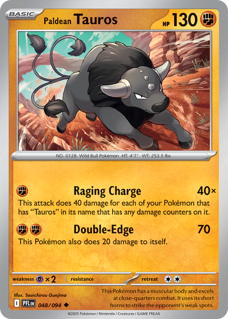 Paldean Tauros (48)