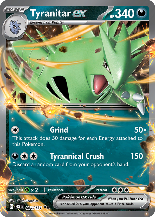 Tyranitar ex (64)