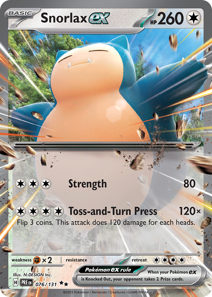 Snorlax ex (76)