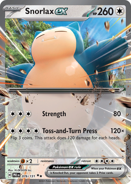 Snorlax ex (76)