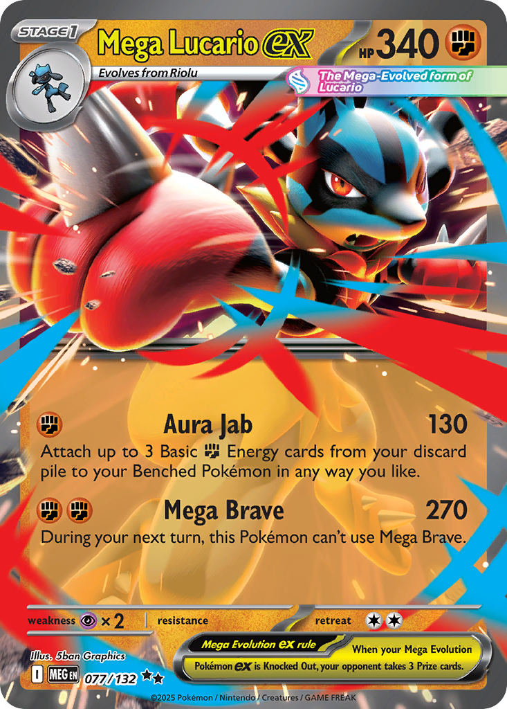 Mega Lucario ex (77)