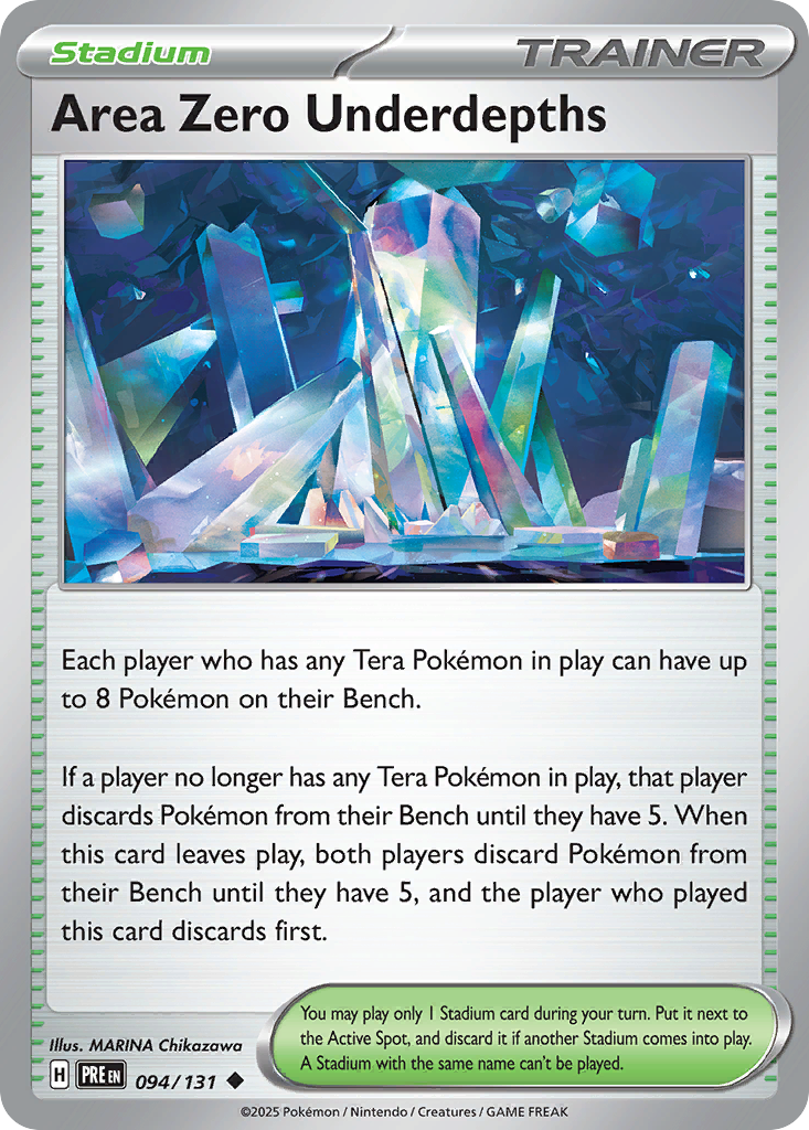 Area Zero Underdepths (94)