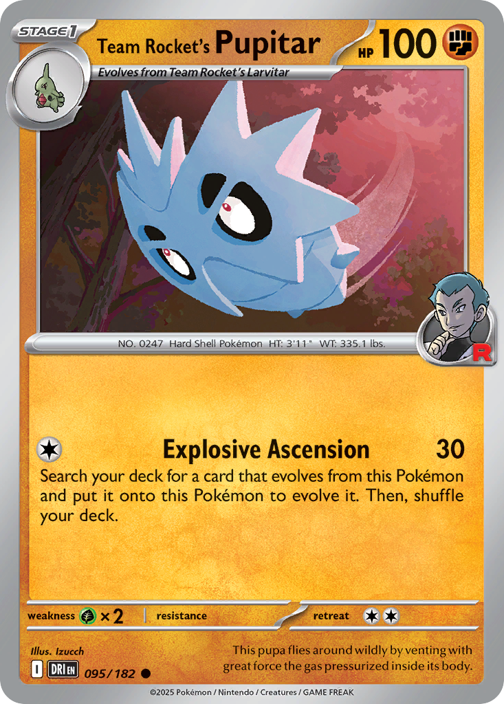 Team Rocket's Pupitar (95)