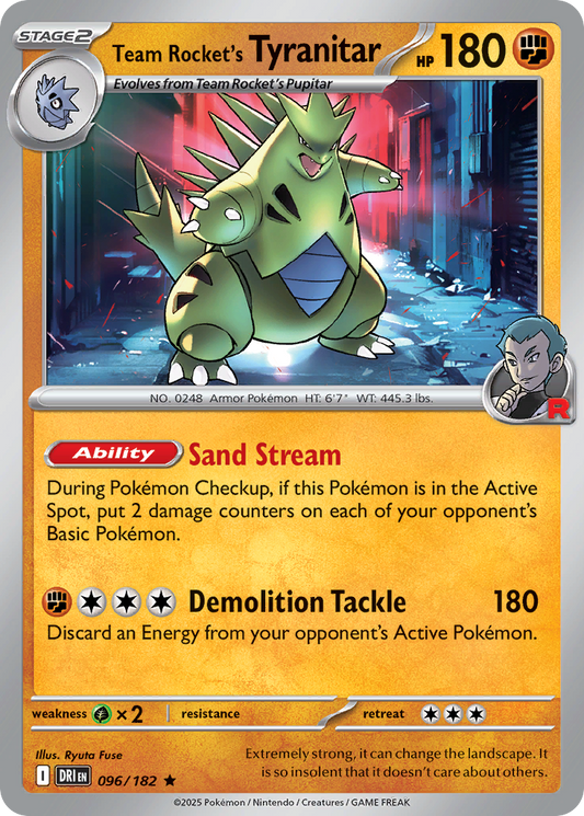 Team Rocket's Tyranitar (96)