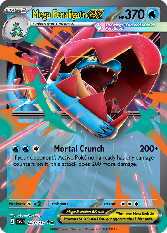 Mega Feraligatr ex (43)