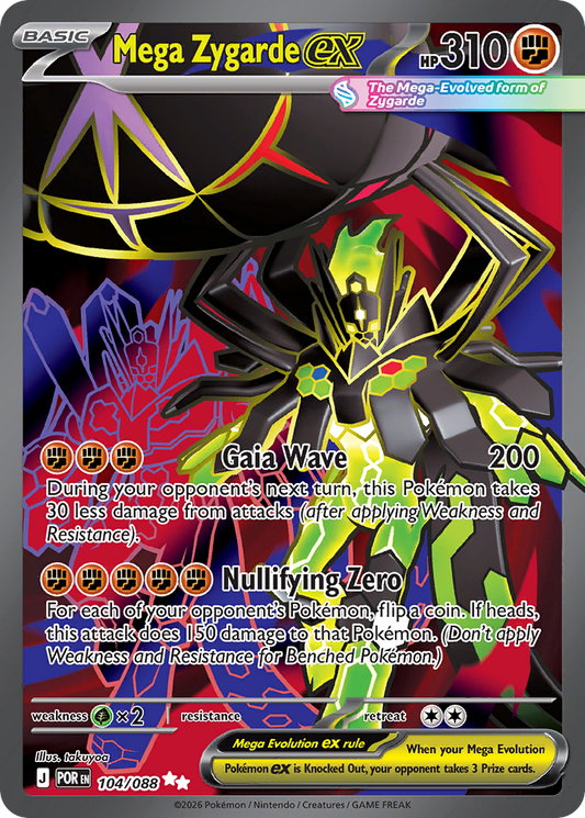 Mega Zygarde ex (104)