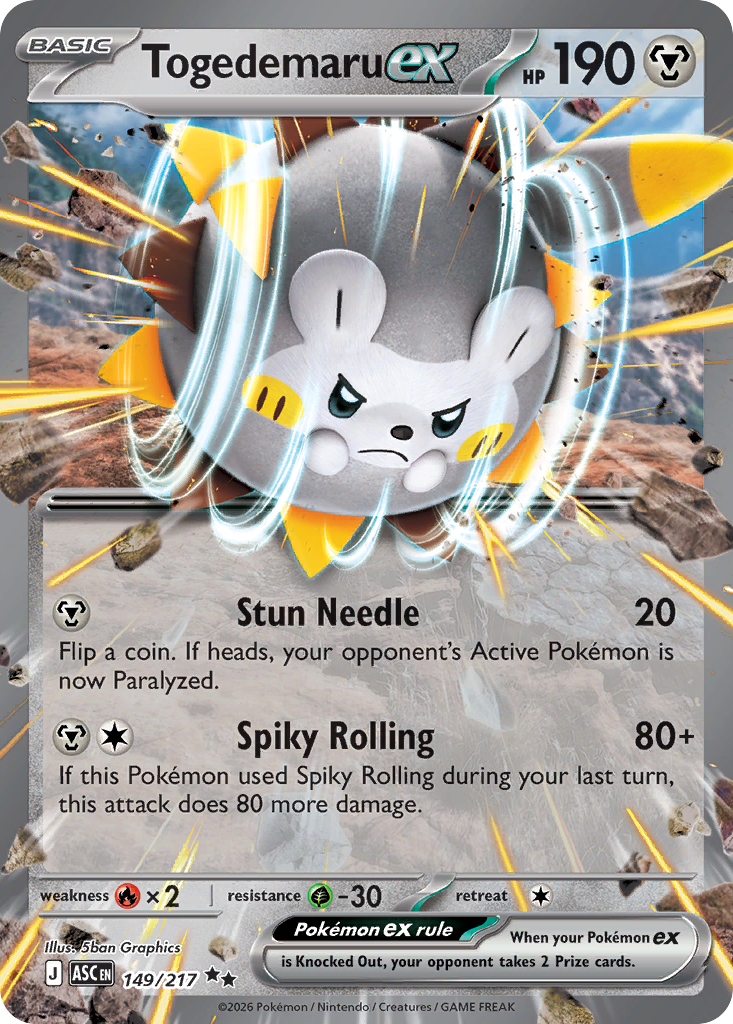 Togedemaru ex (149)