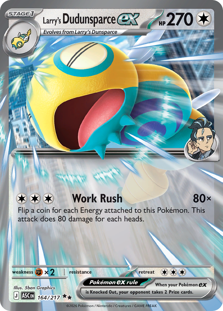 Larry's Dudunsparce ex (164)