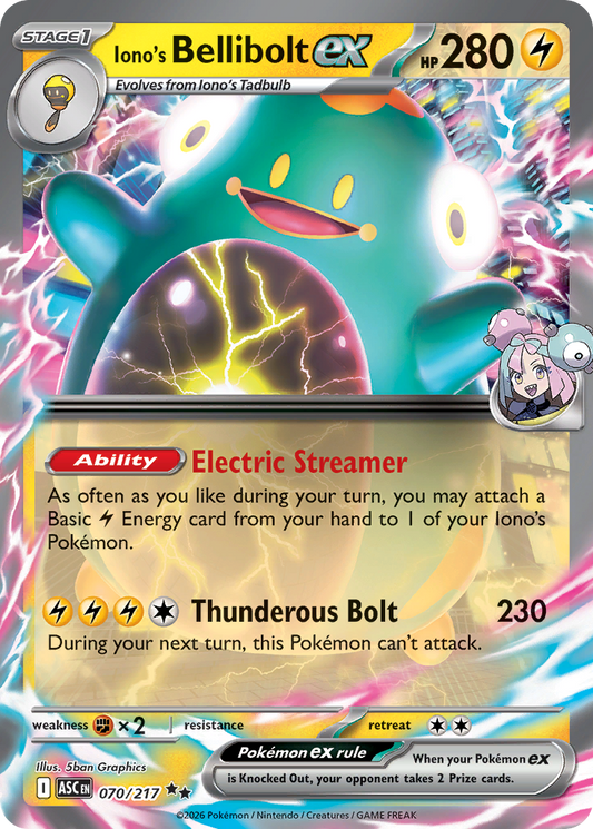 Iono's Bellibolt ex (70)