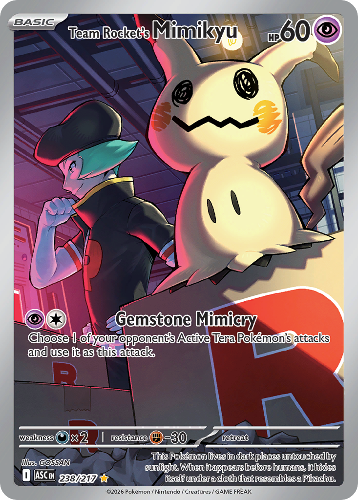 Team Rocket's Mimikyu (238)