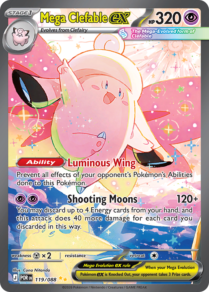 Mega Clefable ex (119)
