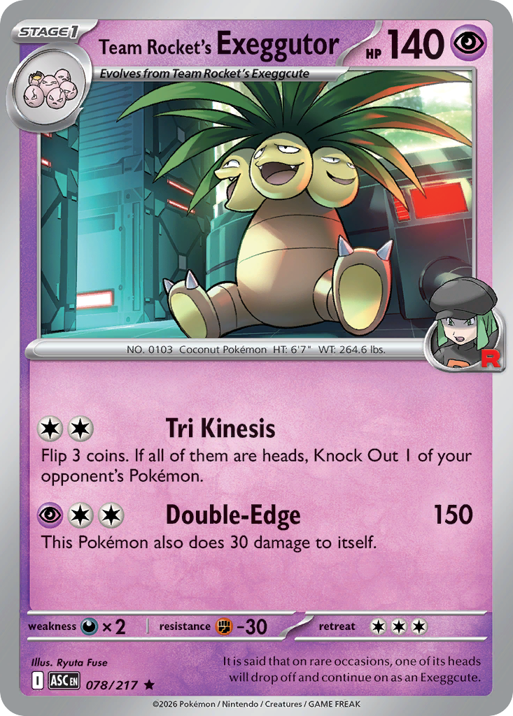 Team Rocket's Exeggutor (78)