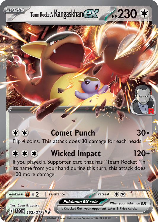 Team Rocket's Kangaskhan ex (162)