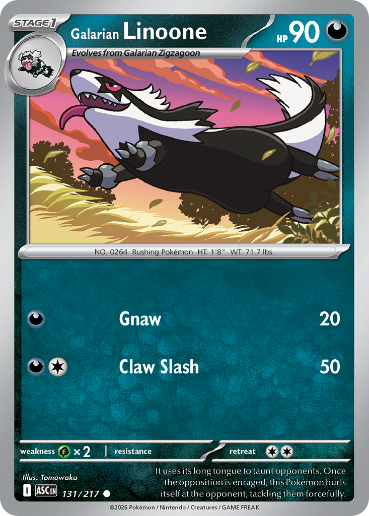 Galarian Linoone (131)